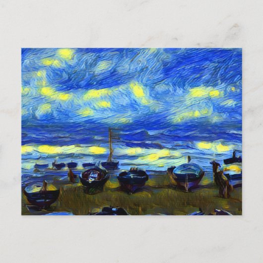 Carte Postale Après-midi orageux (Devant)