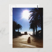 Carte Postale Après-Midi Sur La Plage D'Hermosa (Devant / Derrière)