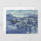 Carte Postale Après-midi sur le lac Lucerne, 1924 (Devant / Derrière)