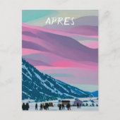 Carte Postale Apres ski (Devant)