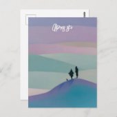 Carte Postale Apres ski (Devant / Derrière)