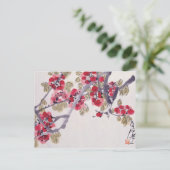 Carte Postale Apricot Blossoms (Debout devant)