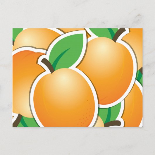 Carte Postale Apricot funky (Devant)