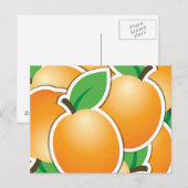 Carte Postale Apricot funky (Devant / Derrière)