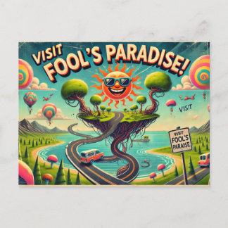 Carte Postale April Fools' Day,