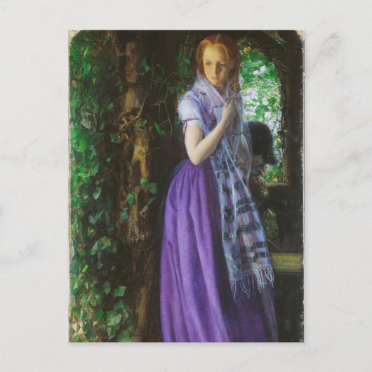Carte Postale April Love - Arthur Hughes (Devant)
