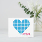 Carte Postale Aqua 2 plaid (Debout devant)