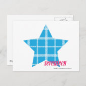 Carte Postale Aqua 3 plaid (Devant / Derrière)