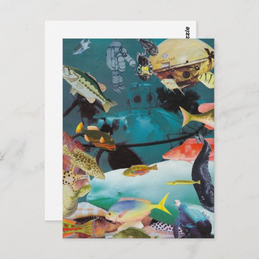 Carte postale Aqua Adventures (Devant / Derrière)