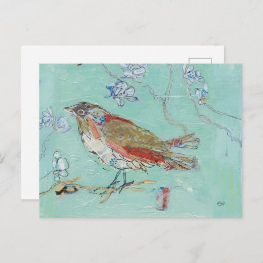 Carte Postale Aqua Bird (Devant / Derrière)