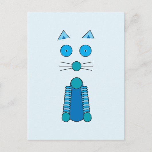 Carte Postale Aqua CAT (Devant)