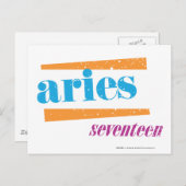 Carte Postale Aqua de Bélier (Devant / Derrière)