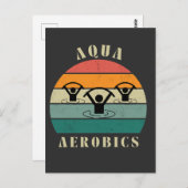 Carte Postale aquagym (Devant / Derrière)