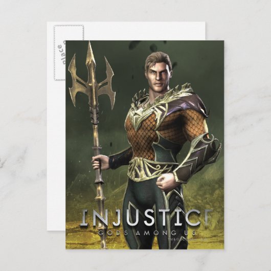 Carte Postale Aquaman (Devant / Derrière)