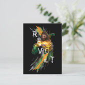 Carte Postale Aquaman | Aquaman "Revolt" - Graphique commenté (Debout devant)