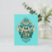 Carte Postale Aquaman | Aquaman & Trenchers Graphique (Debout devant)