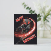 Carte Postale Aquaman | Black Manta Red Swipe Graphic (Debout devant)
