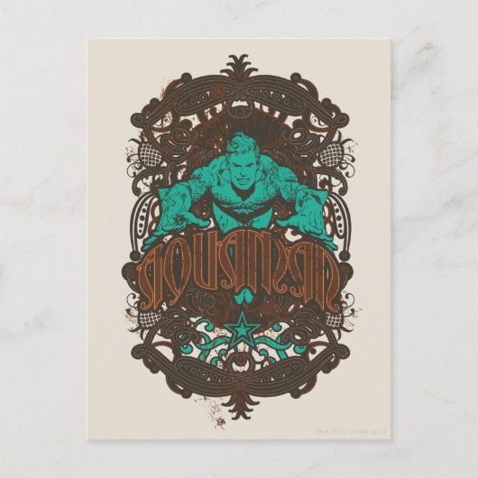 Carte Postale Aquaman - C'est Showtime ! Poster (Devant)