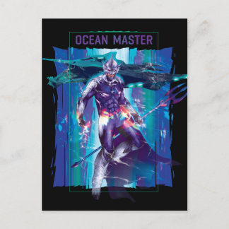 Carte Postale Aquaman | Ocean Master King Orm Refractionné Graph