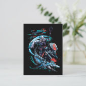 Carte Postale Aquaman | Orm, Manta Noir, Tylosaur, & Ships (Debout devant)