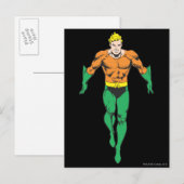 Carte Postale Aquaman tourne (Devant / Derrière)