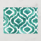 Carte Postale Aquamarine Motif IV (Devant)