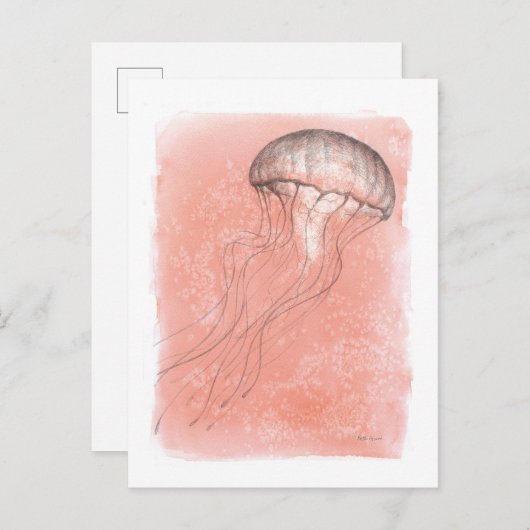 Carte Postale Aquarelle (Devant / Derrière)