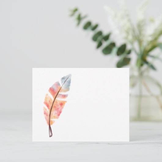 Carte Postale Aquarelle (Debout devant)