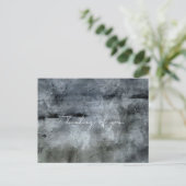 Carte Postale Aquarelle Abstrait (Debout devant)