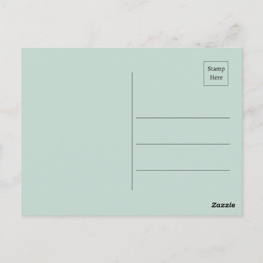 Carte Postale Aquarelle Abstraite Vivid Springtime (Dos)