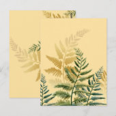 Carte Postale Aquarelle Arbres 2 (Devant / Derrière)