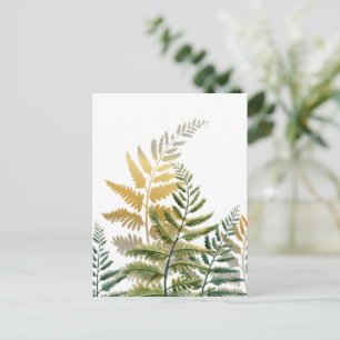 Carte Postale Aquarelle Arbres 6
