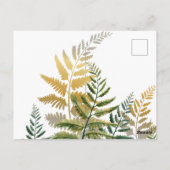 Carte Postale Aquarelle Arbres 6 (Dos)