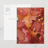 Carte Postale Aquarelle arrière - plan 3 (Devant / Derrière)