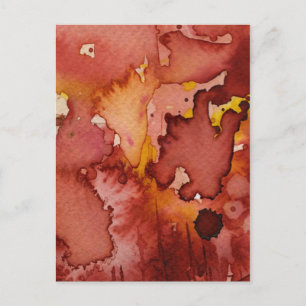 Carte Postale Aquarelle arrière - plan 3