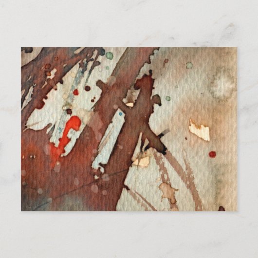 Carte Postale Aquarelle arrière - plan 5 (Devant)