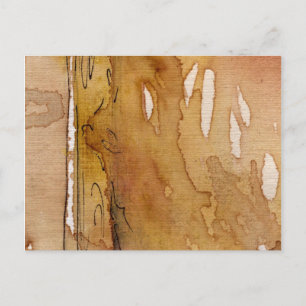 Carte Postale Aquarelle arrière - plan artistique