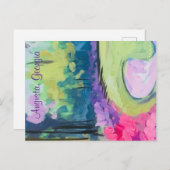 Carte Postale Aquarelle Augusta 2024 (Devant / Derrière)