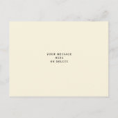 Carte Postale Aquarelle Bienvenue dans le quartier (Dos)