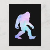 Carte Postale Aquarelle Bigfoot (Devant)