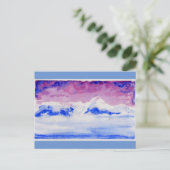 Carte Postale Aquarelle Bridger Mountains (Debout devant)