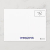 Carte Postale Aquarelle coeur Joyeux art d'anniversaire (Dos)