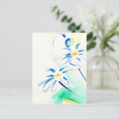 Carte postale Aquarelle Daisies (Debout devant)