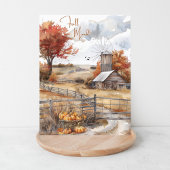 Carte Postale Aquarelle d'automne L'humeur d'automne dans le pay