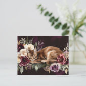 Carte postale aquarelle de chat (Debout devant)