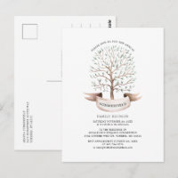 Aquarelle de l'arbre généalogique de la famille mo