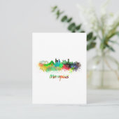 Carte Postale Aquarelle de Memphis (Debout devant)