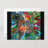 Carte Postale Aquarelle de Rainbows (Devant / Derrière)