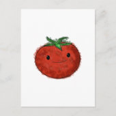 Carte Postale Aquarelle de tomate mignonne (Devant)