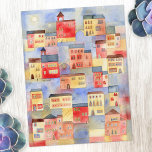 Carte Postale Aquarelle de Venise<br><div class="desc">Une aquarelle de Venise,  Italie. Architecture,  bâtiments,  canaux et voies navigables,  gondoles et ponts. Art original de Nic Squirrell.</div>